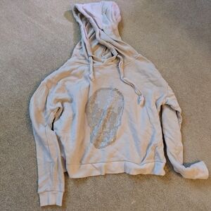 Women's Tan Hoodie Sweater